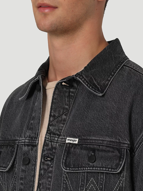 Wrangler Clothing Blue (112335451) Men Heritage Anti-Fit Jacket 8V2H616