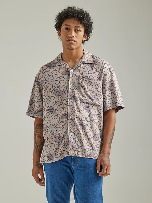 Wrangler Clothing Blue (ZHEEPAO) Men Authentics Quilted Flannel Shirt Jacket 8V2H391