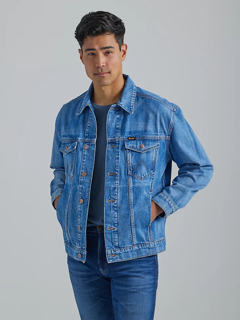 Wrangler Clothing Blue Eyes (112335509) Men Heritage Anti-Fit Jacket 8V2H617