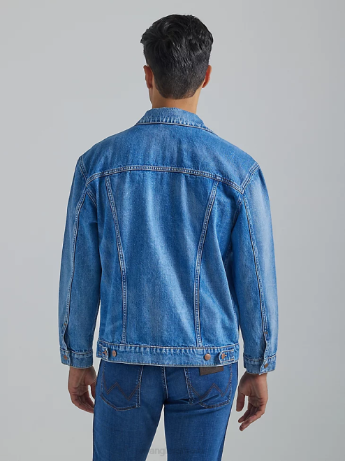 Wrangler Clothing Blue Eyes (112335509) Men Heritage Anti-Fit Jacket 8V2H617