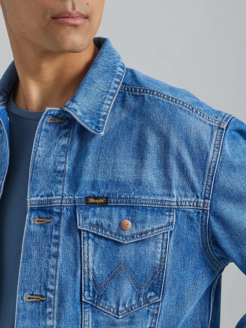 Wrangler Clothing Blue Eyes (112335509) Men Heritage Anti-Fit Jacket 8V2H617