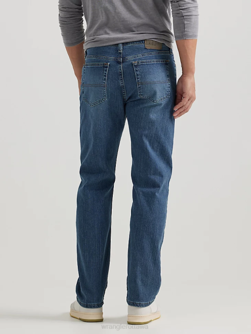 Wrangler Clothing Blue Ocean (10ZM1CSBN) Men Authentics Regular Fit Comfort Waist Jean 8V2H204