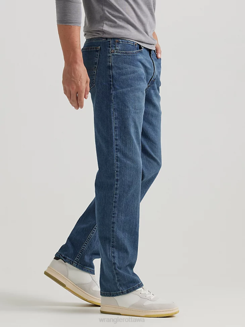 Wrangler Clothing Blue Ocean (10ZM1CSBN) Men Authentics Regular Fit Comfort Waist Jean 8V2H204