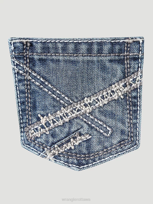 Wrangler Clothing Breaking Barriers (42BWXBB) Boys 20X Vintage Bootcut Slim Fit Jean 8V2H940