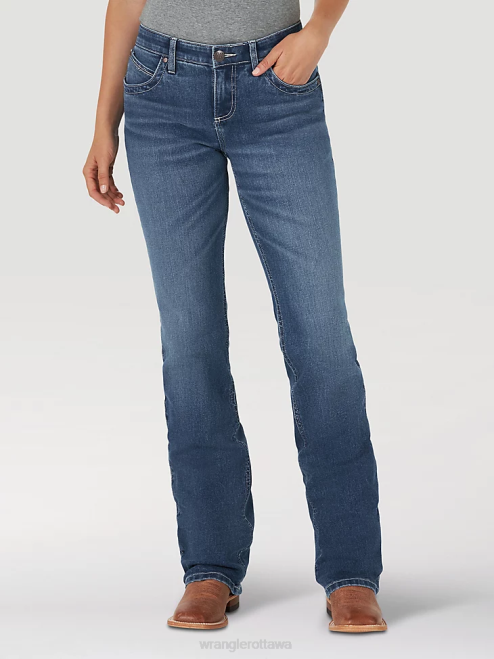 Wrangler Clothing Briley (WRQ20JB) Women Ultimate Riding Jean Q-Baby 8V2H752