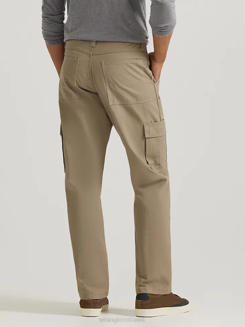 Wrangler Clothing British Khaki (10ZM6LGBH) Men Authentics Relaxed Cargo Pant 8V2H244