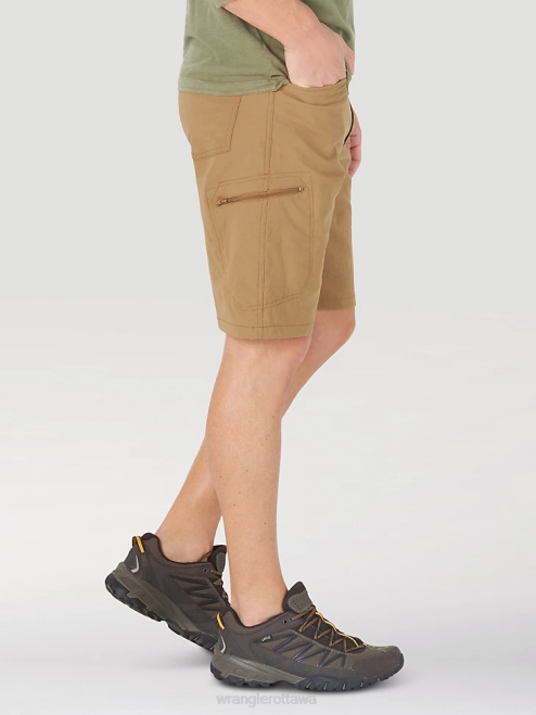 Wrangler Clothing Bronze (10ZM980BZ) Men Authentics Comfort Waist Cargo Short 8V2H566