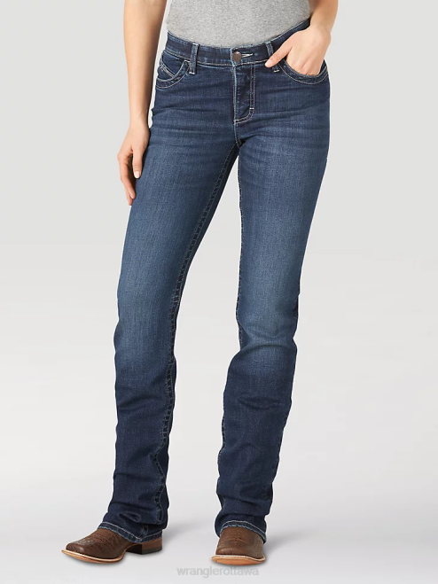 Wrangler Clothing Brooke (WRW60WB) Women Ultimate Riding Jean Willow 8V2H793