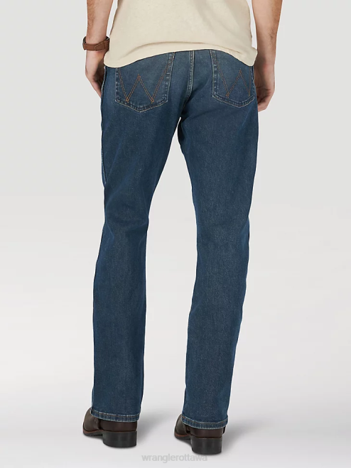 Wrangler Clothing CR Wash (MGW77CR) Men Slim Fit Bootcut Jeans 8V2H183