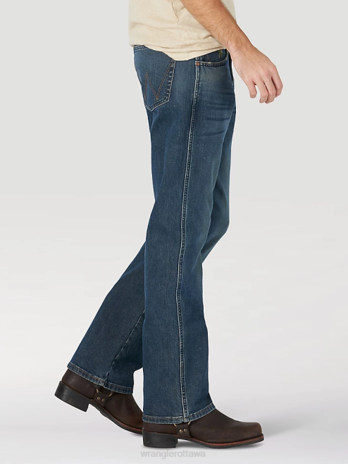 Wrangler Clothing CR Wash (MGW77CR) Men Slim Fit Bootcut Jeans 8V2H183
