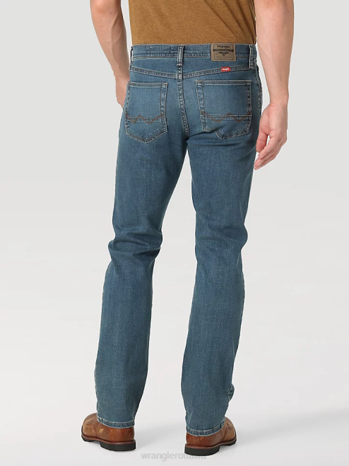 Wrangler Clothing Caplan (112326614) Men Free To Stretch Straight Fit Jean 8V2H155