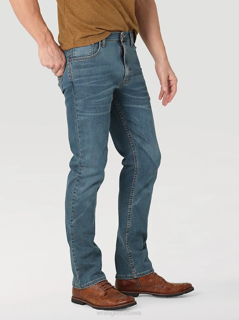 Wrangler Clothing Caplan (112326614) Men Free To Stretch Straight Fit Jean 8V2H155