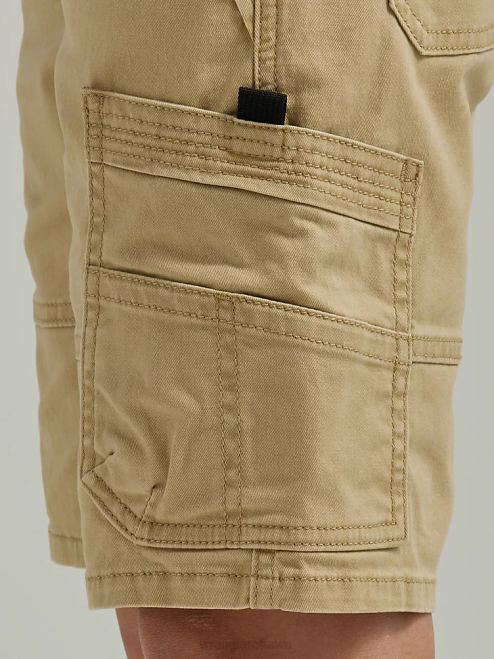 Wrangler Clothing Caramel (112334591) Boys Gamer Cargo Short (Husky) 8V2H988