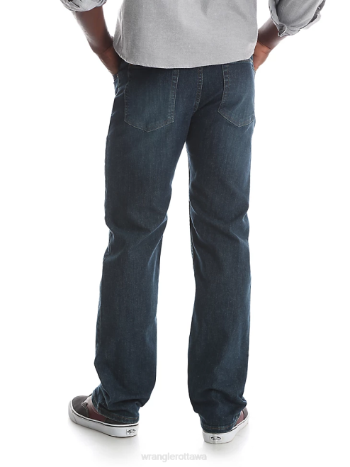 Wrangler Clothing Carbon (96FXVCN) Men Five Star Premium Denim Flex For Comfort Regular Fit Jean 8V2H141