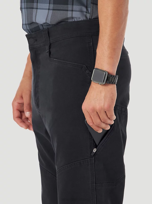 Wrangler Clothing Caviar (NS857CV) Men ATG Reinforced Utility Pant 8V2H625