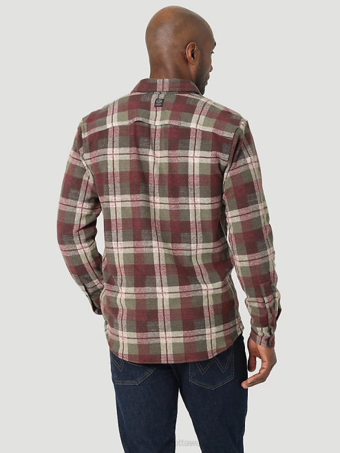 Wrangler Clothing Cherry Creek (112331239) Men ATG By Breeze Shirt 8V2H639