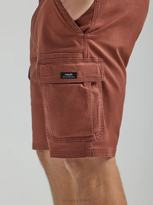 Wrangler Clothing Cinnamon (112336288) Men Five Star Premium Cargo Short 8V2H516