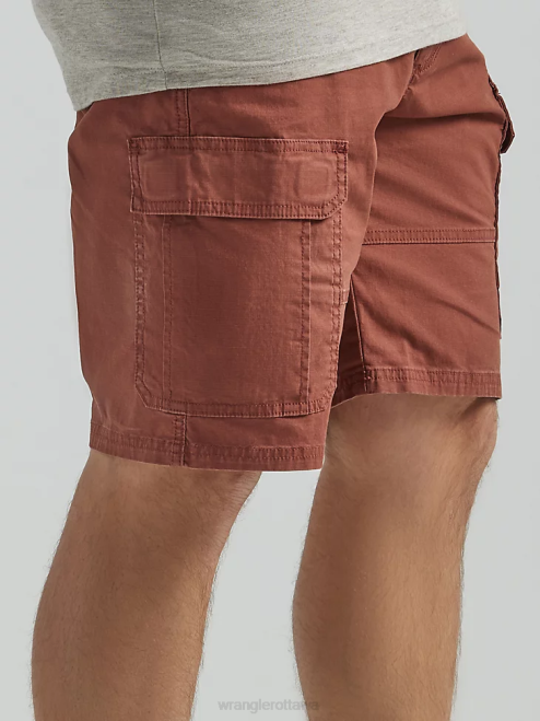 Wrangler Clothing Cinnamon (112336288) Men Five Star Premium Cargo Short 8V2H516