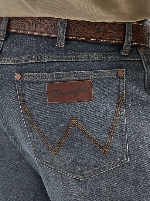 Wrangler Clothing Clopton (112326536) Men Retro Slim Fit Bootcut Jean 8V2H3