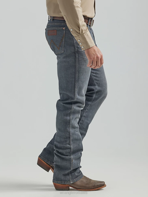 Wrangler Clothing Clopton (112326536) Men Retro Slim Fit Bootcut Jean 8V2H3