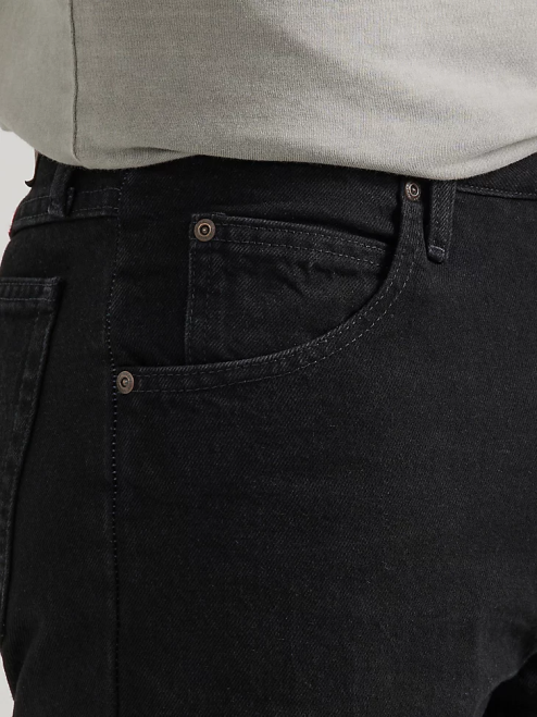 Wrangler Clothing Coal Black (96501CB) Men Five Star Premium Denim Regular Fit Jean 8V2H92
