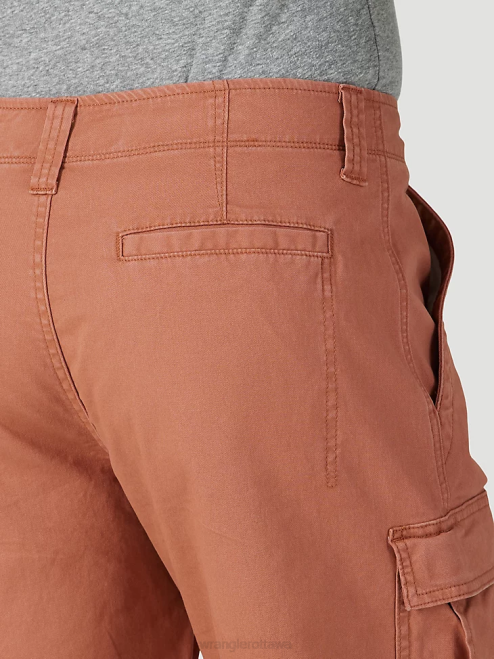Wrangler Clothing Copper Brown (112316284) Men Authentics Stretch Cargo Short 8V2H555