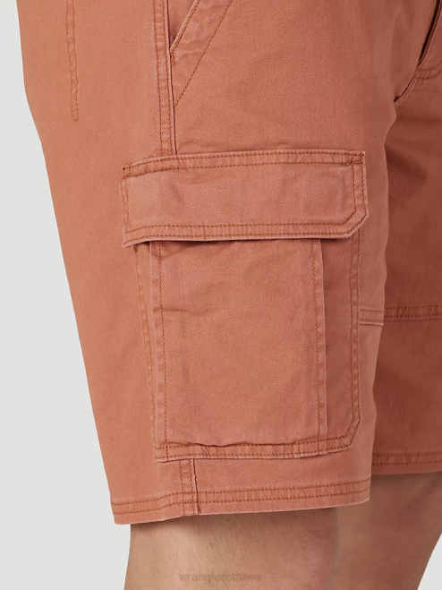 Wrangler Clothing Copper Brown (112316284) Men Authentics Stretch Cargo Short 8V2H555