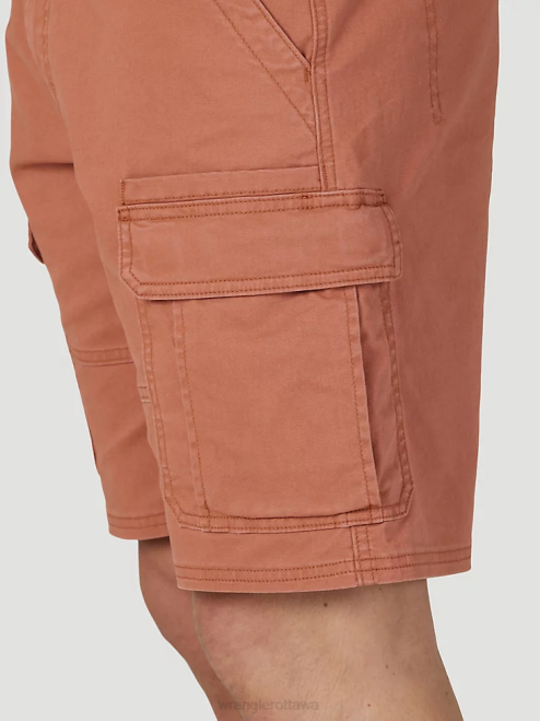 Wrangler Clothing Copper Brown (112316284) Men Authentics Stretch Cargo Short 8V2H555
