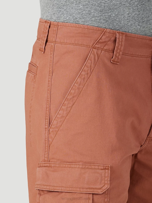 Wrangler Clothing Copper Brown (112316284) Men Authentics Stretch Cargo Short 8V2H555
