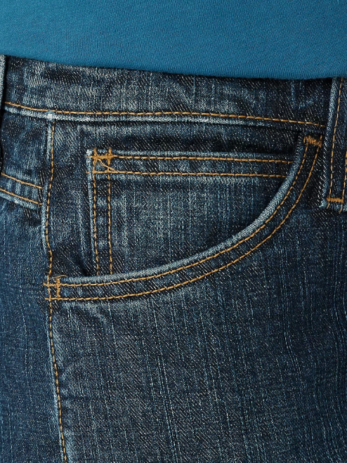 Wrangler Clothing Crosshatch (10FRW10CH) Women FR Flame Resistant Mid-Rise Bootcut Jean 8V2H805