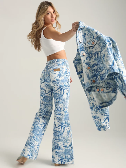 Wrangler Clothing DO Wash (09MWZDO) Women Bootcut Jean 8V2H779