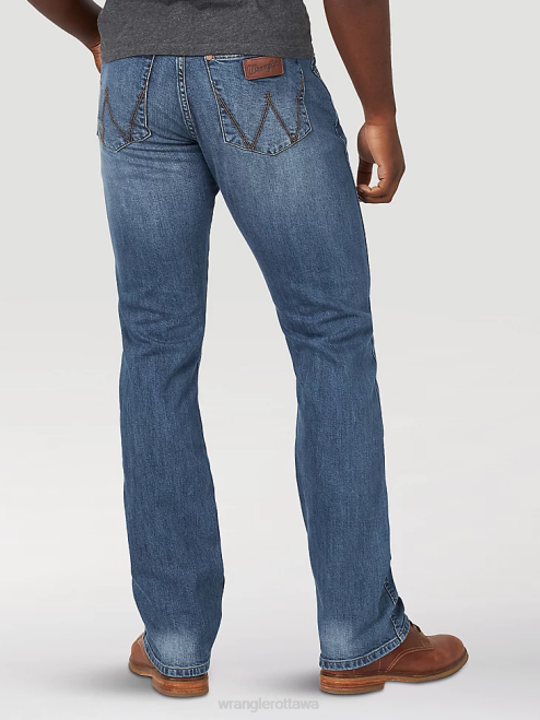 Wrangler Clothing Daniels (88MWZDN) Men Retro Slim Fit Straight Leg Jean 8V2H35
