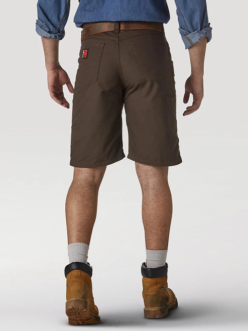 Wrangler Clothing Dark Brown (3W345DB) Men RIGGS Workwear Technician Short 8V2H593