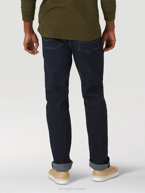 Wrangler Clothing Dark Colbalt (92SSWDB) Men Five Star Premium Slim Straight Jean 8V2H160