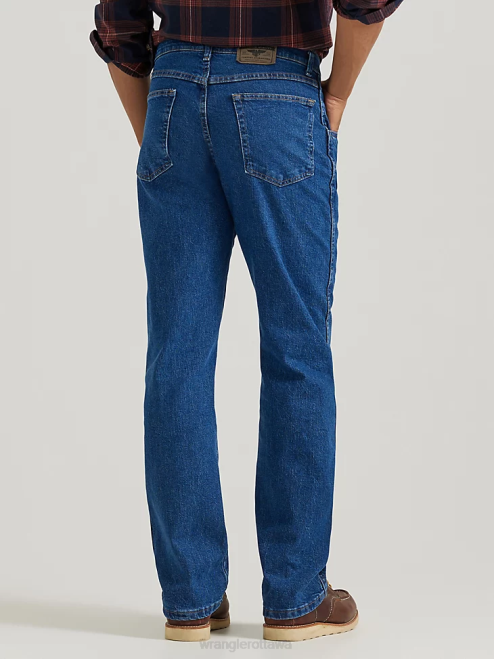 Wrangler Clothing Dark Flex (855WAQD) Men Comfort Solutions Series Comfort Fit Jean 8V2H109