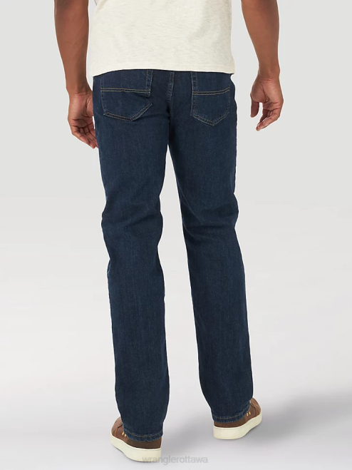Wrangler Clothing Dark Indigo (10ZM1CSDI) Men Authentics Regular Fit Comfort Waist Jean 8V2H205