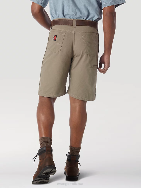 Wrangler Clothing Dark Khaki (3W345DK) Men RIGGS Workwear Technician Short 8V2H592