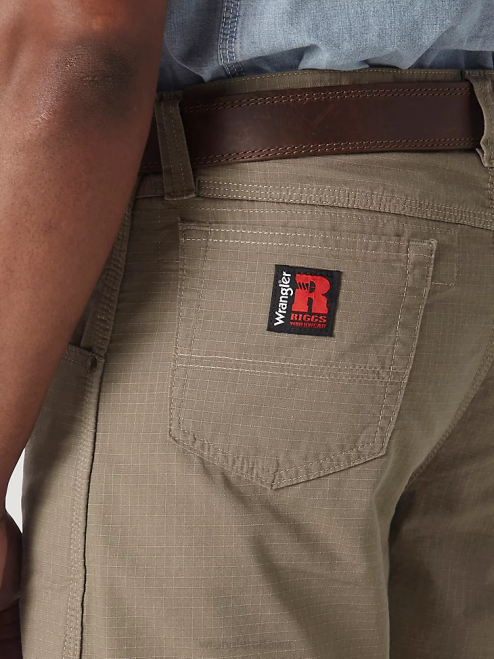 Wrangler Clothing Dark Khaki (3W345DK) Men RIGGS Workwear Technician Short 8V2H592