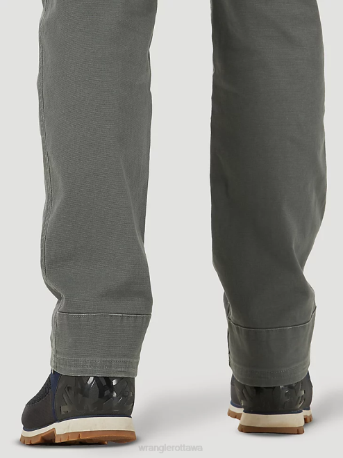 Wrangler Clothing Dark Shadow (LA825DS) Women ATG By Canvas Pant 8V2H813