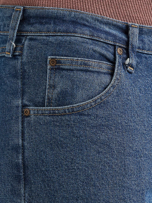 Wrangler Clothing Dark Stonewash (10ZM100DX) Men Authentics Regular Fit Flex Jean 8V2H131