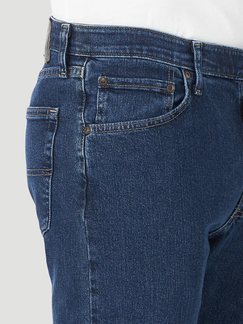 Wrangler Clothing Dark Stonewash (10ZM1CSDS) Men Authentics Regular Fit Comfort Waist Jean 8V2H208