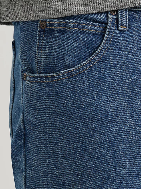 Wrangler Clothing Dark Stonewash (96501DS) Men Five Star Premium Denim Regular Fit Jean 8V2H91