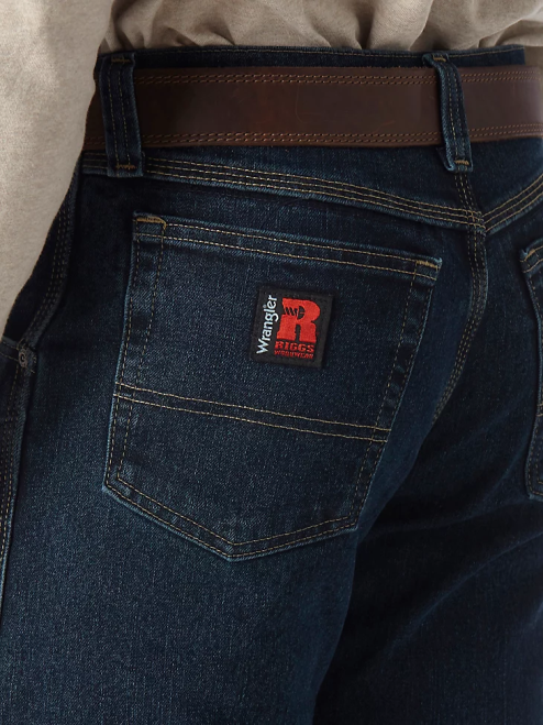 Wrangler Clothing Dark Tint (3WAC5DT) Men RIGGS Workwear Advanced Comfort Five Pocket Jean 8V2H668
