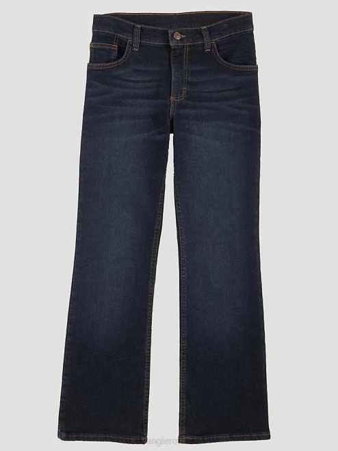 Wrangler Clothing Deep Indigo (5WNBWDG) Boys Five Star Flex Bootcut Jean 8V2H958