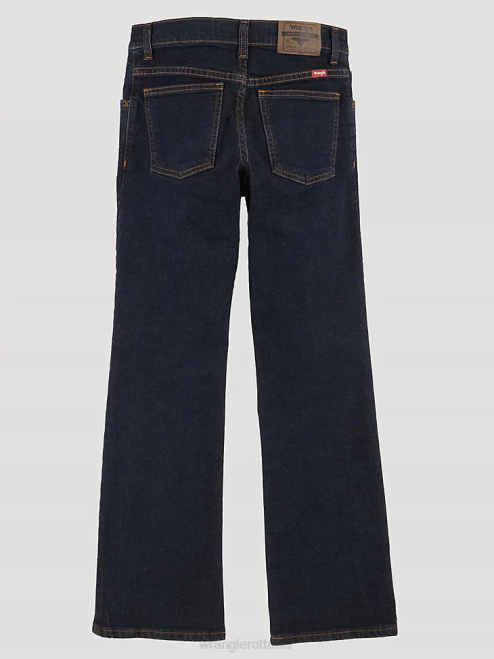 Wrangler Clothing Deep Indigo (5WNBWDG) Boys Five Star Flex Bootcut Jean 8V2H958