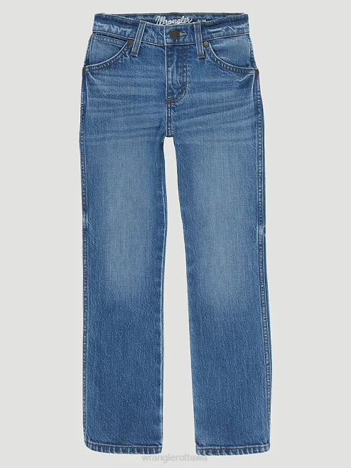 Wrangler Clothing Diamond Acres (112330400T) Boys Retro Slim Straight Jean 8V2H1068