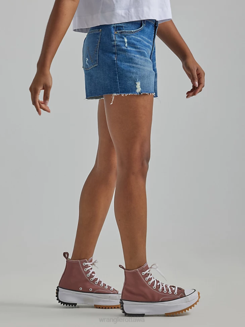 Wrangler Clothing Dirt Road (112327627) Women High Rise Vintage Cut-Off Short 8V2H836