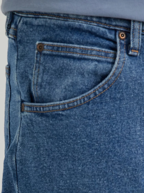 Wrangler Clothing Dusk Blue (96FXVDB) Men Five Star Premium Denim Flex For Comfort Regular Fit Jean 8V2H138