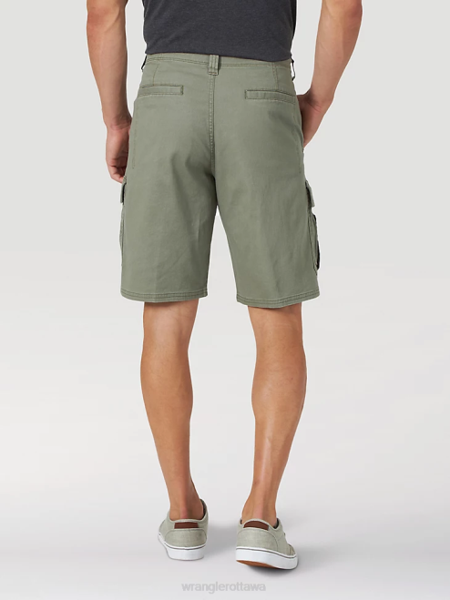 Wrangler Clothing Dusty Olive (10ZM6ACDO) Men Authentics Stretch Cargo Short 8V2H556
