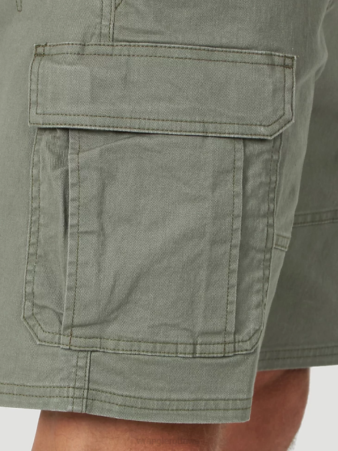 Wrangler Clothing Dusty Olive (10ZM6ACDO) Men Authentics Stretch Cargo Short 8V2H556